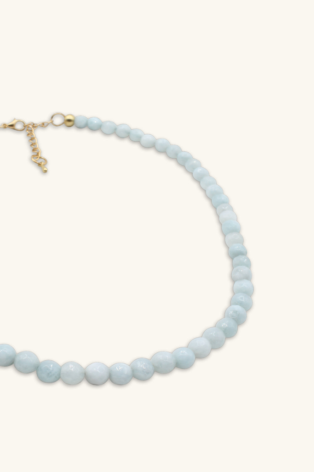 Clarity Aquamarin-Halsband 